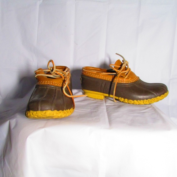 L.L. Bean Shoes - L.L.Bean Rubber Mocs, also "duck shoes" or "gumshoes"